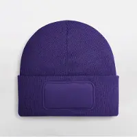 Beechfield Original Patch Beanie B445 - purple - One size