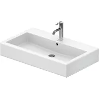 Duravit Vero wastafel 80x47cm met kraangat en overloop wit