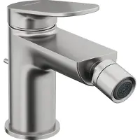 Duravit Wave - Bidetkraan met afvoer, geborsteld rvs WA2400001070