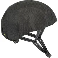 Agu Commuter - Regenhelmhoes - Waterdicht & Winddicht - Poray 10.000 - Ademend - Verstelbaar trekkoord - Reflecterend - Compact opvouwbaar - Unisex - Zwart