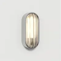 Astro Montreal Kustmuur Lamp Brushed Stainless Steel | Oval 27cm