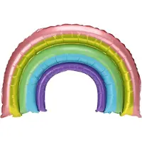 Koopman Folieballon Regenboog, 60cm