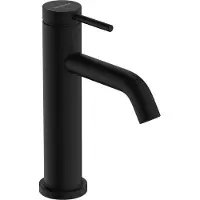 Hansgrohe Tecturis S - Wastafelkraan - Ééngreeps bediening - CoolStart energiebesparend - Zonder waste - 110mm maat - Mat Zwart