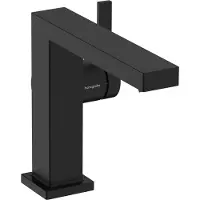 Hansgrohe Tecturis E - Wastafelkraan - Ééngreeps bediening - CoolStart energiebesparend - Zonder waste - 110mm maat - Mat Zwart
