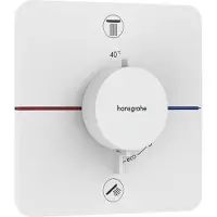 Hansgrohe showerselect comfort q thermostaat inbouw voor 2 functies, mat wit