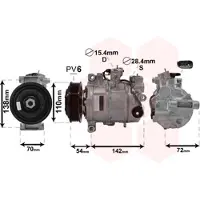 VAN WEZEL 0600K495 Aircopomp