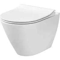 Cersanit City - Hangend toilet met SoftClose zitting, CleanOn, wit K701-104