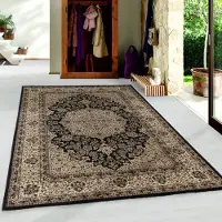 Muratap Gholam oosters klassiek laagpolig vloerkleed / beige-