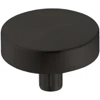 Hansgrohe - Draaibare knop voor afvoer A11, mat zwart 40953670