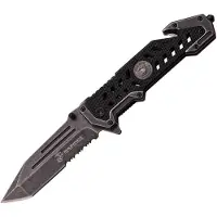 USMC Marines Linerlock A/O Black