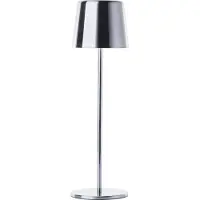 Brilliant Oplaadbare tafellamp Xaana nikkel