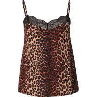 Pieces Top 'PCTIFFANY' bruin / lichtbruin / zwart