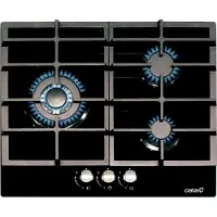 CATA Lci 6021 Bk Gaskookplaat 3 Branders
