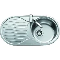 Teka Dr-80 1c 1e Circular Spoelbak Met Afdruiprek