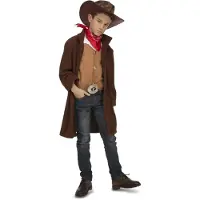 MOM Cowboy Kids Costume Bruin 5-6 Years Kinderen