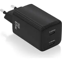 Aisens Oplader Aisens ASCH-65W2P040-BK Zwart 65 W (1 Stuks)