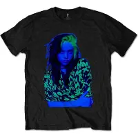 Billie Eilish - Press Photo Heren T-shirt - S - Zwart