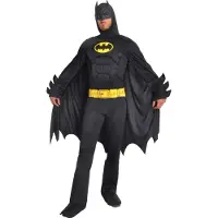 Atosa Batman Man Costume Zwart XL Kinderen