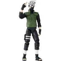 Bandai - Anime Heroes - Naruto Shippuden - Anime heroes Figuur 17 cm - Kakashi Hatake - Officieel Gelicenseerd - Kakashi Action Figure - 36903