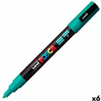 Posca Verfstift Posca PC3M F emeraldgroen | 6 stuks