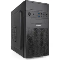 TooQ TQC-4701U3C-B, Mini-tower, PC, Zwart, Micro ATX, Mini-ITX, Staal, 14 cm