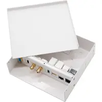 Nanocable Boîte de Connexion pour Tableau Intéractif 10.35.0003 Blanc