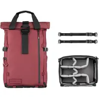 WANDRD PRVKE 31L Rhone Burgundy Photo Bundle V4