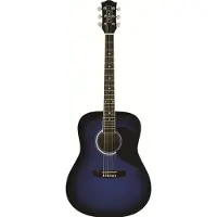 Eko guitars Ranger 6 EQ Blue Sunburst Dreadnought elektro-akoestische gitaar