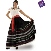 MOM Mexican Woman Costume Veelkleurig M-L Kinderen