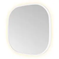 Hotbath &More Contour spiegel deens ovaal 40x40cm wit mat
