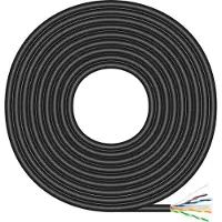 Aisens Stevige UTP-netwerkkabel categorie 6 A135-0675 Zwart 100 m