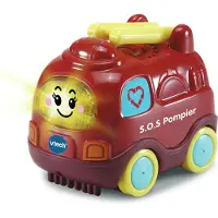 Vtech Tut Tut Bolides COFFRET TRIO ECOLO (POMPIER + CAMION POUBELLE + PTIT CAMION)