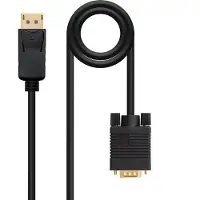 Nanocable Adapter DisplayPort naar VGA NANOCABLE 10.15.4402 (2 m) Zwart
