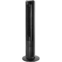 CasaFan Airos Eco Tower SW Torenventilator 30 W (Ø x h) 18 cm x 1090 mm Zwart Met afstandsbediening