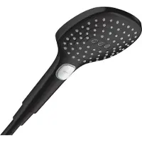 Hansgrohe raindance select e handdouche 120 3jet powderrain ecosmart, mat zwart