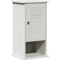 vidaXL Badkamerkast met plank VIGO Wit en Antiek Wit 37 x 34 x 71,5 cm