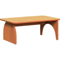 vidaXL - Salontafel - Wasbruin - 80 - x - 50 - x - 31 - cm - Massief - grenenhout
