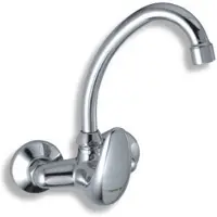 Novaservis Wasbak-/spoelbakmengkraan, monobloc, Metalia 55, chroom, 55034.0