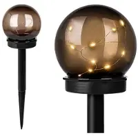 ABC-led LED tuinbol 10cm - Solar - Sterrenpatroon
