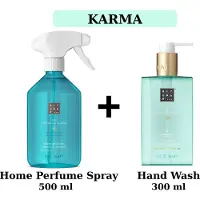 RITUALS - Karma - Duo Set - Home Perfume Spray 500 ml + Hand Wash 300 ml - Hand Zeep + Huisparfum