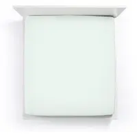 Bella Donna Jersey La Piccola Topperhoeslaken 120x210-220 cm pastelgroen-0629