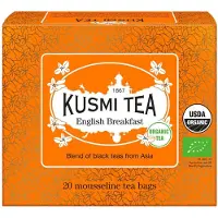 Kusmi Tea Biologische zwarte thee English Breakfast – 20 mousseline theezakjes