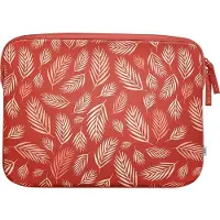 MW Housse pour MacBook Pro 14" (USB-C) Basics Eco Botanic Rouge et Blanc