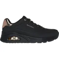 SKECHERS Sneakers laag 'Uno' goud / zwart
