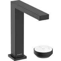 Hansgrohe Tecturis E 2-gats wastafelkraan 150 CoolStart met waste, mat zwart
