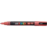 Uni-Ball Verfstift Posca PC3M F rood | 6 stuks