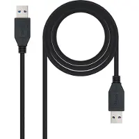 Nanocable USB 3.0 A to USB A Cable 10.01.1002 Black