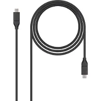 Nanocable USB-C 3.1 Kabel NANOCABLE 10.01.4101 Zwart (1 m)