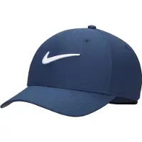 Nike Dri-FIT Club gestructureerde Swoosh pet - Blauw | Maat