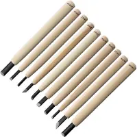 Yoshiharu Mitomoto Woodcarving Knife set YSH-117 Japanese houtsnijmessen, set van 10